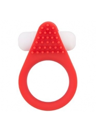 Красное эрекционное кольцо LIT-UP SILICONE STIMU RING 1 RED - Dream Toys - в Новошахтинске купить с доставкой
