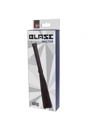 Чёрная плеть BLAZE WHIP BLACK - Dream Toys - купить с доставкой в Новошахтинске