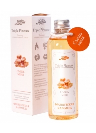 Эликсир Triple Pleasure  Французская карамель  - 130 гр. - JULEJU - купить с доставкой в Новошахтинске