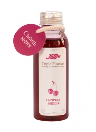 Эликсир Triple Pleasure  Горячая вишня  - 65 гр. - JULEJU - купить с доставкой в Новошахтинске