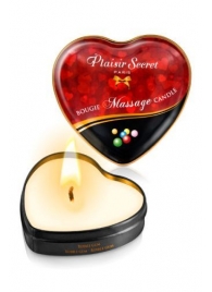 Массажная свеча с ароматом бубль-гума Bougie Massage Candle - 35 мл. - Plaisir Secret - купить с доставкой в Новошахтинске