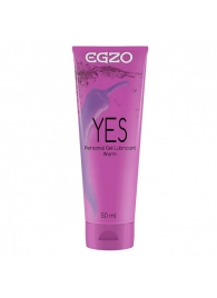 Согревающий лубрикант на водной основе Egzo Yes - 50 мл. - EGZO - купить с доставкой в Новошахтинске