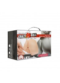 Вагина и попка с вибрацией CRAZY BULL - Baile - в Новошахтинске купить с доставкой