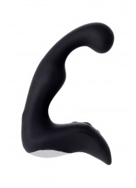 Чёрный изогнутый вибростимулятор простаты Erotist - Erotist Adult Toys - в Новошахтинске купить с доставкой