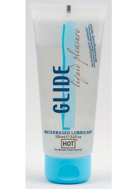 Интимная смазка на водной основе Glide - 100 мл. - HOT - купить с доставкой в Новошахтинске
