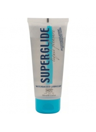 Интимная смазка на водной основе Superglide - 100 мл. - HOT - купить с доставкой в Новошахтинске