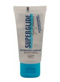 Гель-смазка на водной основе для чувствительной кожи Superglide - 30 мл. - HOT - купить с доставкой в Новошахтинске