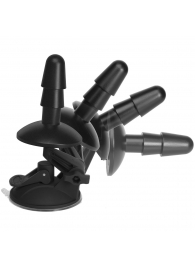 Плаг на присоске Vac-U-Lock Deluxe Suction Cup Plug Accessory - Doc Johnson - купить с доставкой в Новошахтинске