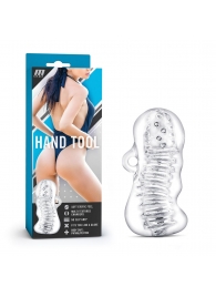 Прозрачный мастурбатор M for Men Hand Tool - Blush Novelties - в Новошахтинске купить с доставкой