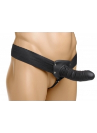 Полый страпон Erection Assist - 15,2 см. - XR Brands - купить с доставкой в Новошахтинске