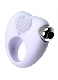 Белое виброкольцо для продления полового акта JOS MOYS - JOS - в Новошахтинске купить с доставкой