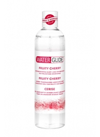 Лубрикант на водной основе с ароматом вишни FRUITY CHERRY - 300 мл. - Waterglide - купить с доставкой в Новошахтинске