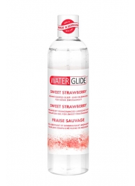 Лубрикант на водной основе с ароматом клубники SWEET STRAWBERRY - 300 мл. - Waterglide - купить с доставкой в Новошахтинске