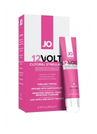 Возбуждающая сыворотка мощного действия JO Volt 12V - 10 мл. - System JO - купить с доставкой в Новошахтинске