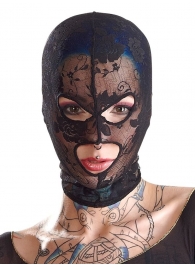 Кружевная маска-балаклава с отверстиями для глаз и рта - Orion - купить с доставкой в Новошахтинске