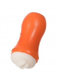 Мастурбатор-ротик A-Toys в оранжевой колбе - A-toys - в Новошахтинске купить с доставкой