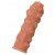 Телесная реалистичная насадка KOKOS Extreme Sleeve 11 с дополнительной стимуляцией - 12,7 см. - KOKOS - в Новошахтинске купить с доставкой
