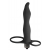Черная вибронасадка для двойного проникновения Flirtini - 15,9 см. - Lola Games - купить с доставкой в Новошахтинске