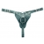 Изумрудные трусики с кольцом для страпона Ladys Arsenal - БДСМ Арсенал - купить с доставкой в Новошахтинске