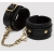 Черные оковы на ноги Bound to You Faux Leather Ankle Cuffs - Fifty Shades of Grey - купить с доставкой в Новошахтинске