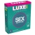 Ребристые презервативы LUXE Royal Sex Machine - 3 шт. - Luxe - купить с доставкой в Новошахтинске