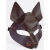 Коричневая маска Wolf - Sitabella - купить с доставкой в Новошахтинске