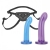 Страпон унисекс Beginners Strap-On с 2 насадками - 15 и 13 см. - Lux Fetish - купить с доставкой в Новошахтинске