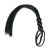 Черная силиконовая плеть Silicone Whip - 32 см. - Easy toys - купить с доставкой в Новошахтинске