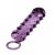 Закрытая фиолетовая насадка с пупырышками SAMURAI PENIS SLEEVE PURPLE - 14,5 см. - NMC - в Новошахтинске купить с доставкой