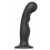 Черная насадка Strap-On-Me Dildo Plug P G size XXL - Strap-on-me - купить с доставкой в Новошахтинске