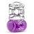 Фиолетовое эрекционное виброкольцо One Night Stand Vibrating C-Ring - Blush Novelties - в Новошахтинске купить с доставкой