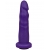 Фиолетовая реалистичная насадка-плаг - 16,2 см. - LOVETOY (А-Полимер) - купить с доставкой в Новошахтинске