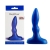 Синий анальный стимулятор Beginners p-spot massager - 11 см. - Lola Games - в Новошахтинске купить с доставкой