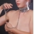 Серебристый ошейник из искусственной кожи - Sitabella - купить с доставкой в Новошахтинске