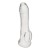 Прозрачная насадка на пенис Transparent Penis Enhancing Sleeve Extension - 15,9 см. - BlueLine - в Новошахтинске купить с доставкой