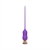 Фиолетовый тонкий стимулятор Nipple Vibrator - 23 см. - I-MOON - купить с доставкой в Новошахтинске