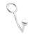 Кольцо на пенис с анальным стимулятором Stainless Steel Anal Hook   Cock Ring - BlueLine - в Новошахтинске купить с доставкой