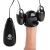 Черная стимулирующая насадка для головки полового члена Multi Speed Vibrating Penis Head Teaser - XR Brands - в Новошахтинске купить с доставкой