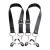 Ремни с зажимами для половых губ Spread Labia Spreader Straps with Clamps - XR Brands - купить с доставкой в Новошахтинске