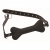 Черный кляп в форме косточки Hound Adjustable Dog Bone Gag - XR Brands - купить с доставкой в Новошахтинске