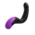 Черно-фиолетовый вибромассажёр простаты Hyper-Pulse P-Spot Massager - Pipedream - в Новошахтинске купить с доставкой