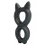 Черное двойное эрекционное кольцо Toran - Baile - в Новошахтинске купить с доставкой