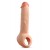 Телесная насадка-удлинитель Thrive 8.75 Inch Realistic Penis Extender Sleeve - 22,2 см. - Blush Novelties - в Новошахтинске купить с доставкой