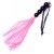 Розовая силиконовая плеть - 35,5 см. - Boys of Toys - купить с доставкой в Новошахтинске