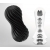 Мастурбатор FLEX Rocky Black с плотным рельефом - Tenga - в Новошахтинске купить с доставкой