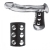 Утяжка на пенис на кнопочках 100% PVC STRAP WITH METAL SNAP - BlueLine - купить с доставкой в Новошахтинске