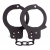 Чёрные наручники из листового металла BONDX METAL CUFFS BLACK - Dream Toys - купить с доставкой в Новошахтинске