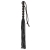 Чёрная мини-плеть из резины Rubber Mini Whip - 22 см. - Blush Novelties - купить с доставкой в Новошахтинске