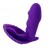 Фиолетовый вибратор для ношения в трусиках - A-toys
