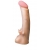 Телесная насадка REAL Standard с усиками на основании - 19 см. - LOVETOY (А-Полимер) - купить с доставкой в Новошахтинске